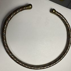 Vintage Brass And Copper Men’s Twist Bracelet