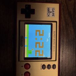 Mario’s 35th Anniversary Game & Watch + Wii U/Wii Games bundle