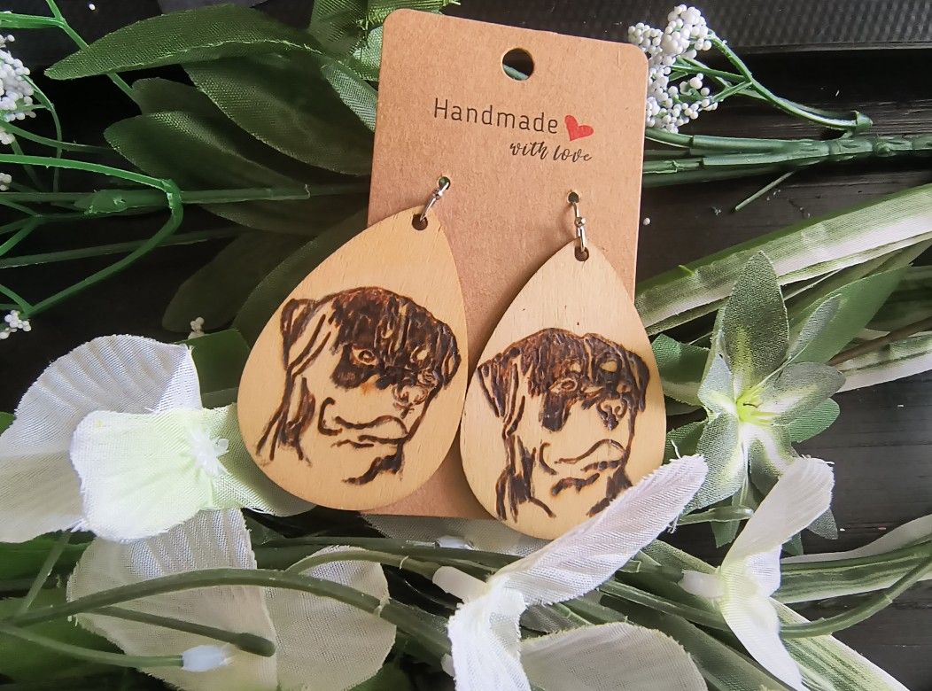 Rottweiler Earrings