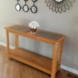 Wood Side Table $10