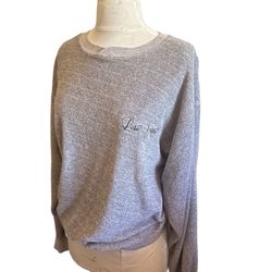 Vintage 90s Terry Cloth Las Vegas Sweatshirt Unisex Adult M