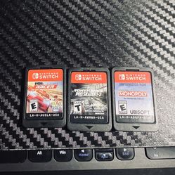 Nintendo Switch Games Bundle – Tony Hawk, Monopoly