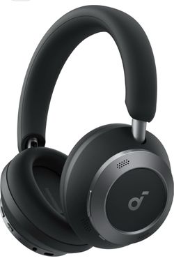 Soundcore Anker Space One Pro Wireless Over-Ear Headphones, Foldable Design Adaptive Active Noise Cancelling, 60H Playtime, Hi-Res LDAC, multipoint co