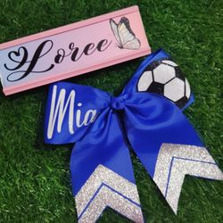 Personalized Hair Bows 