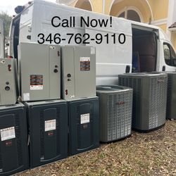 Trane AC Condenser, Furnace And Coil