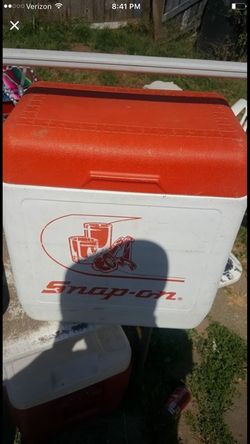 Snap on cooler
