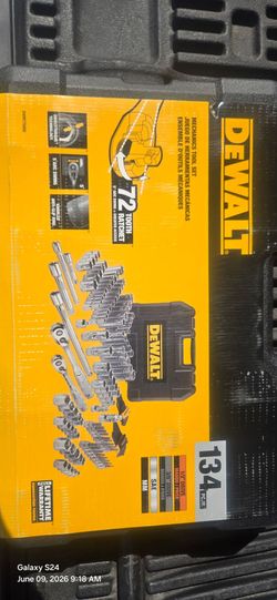 Dewalt 134 piece Mechanics set
