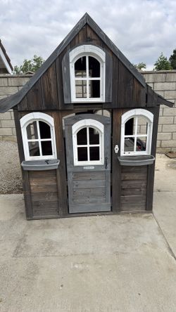Wood house