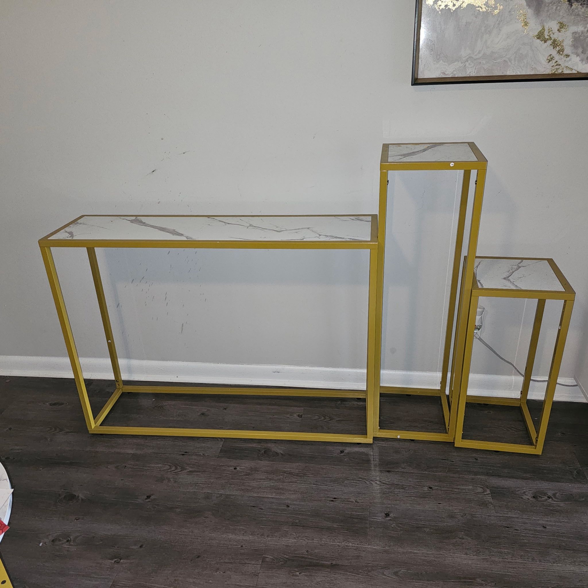 Coffee Table & End Tables 