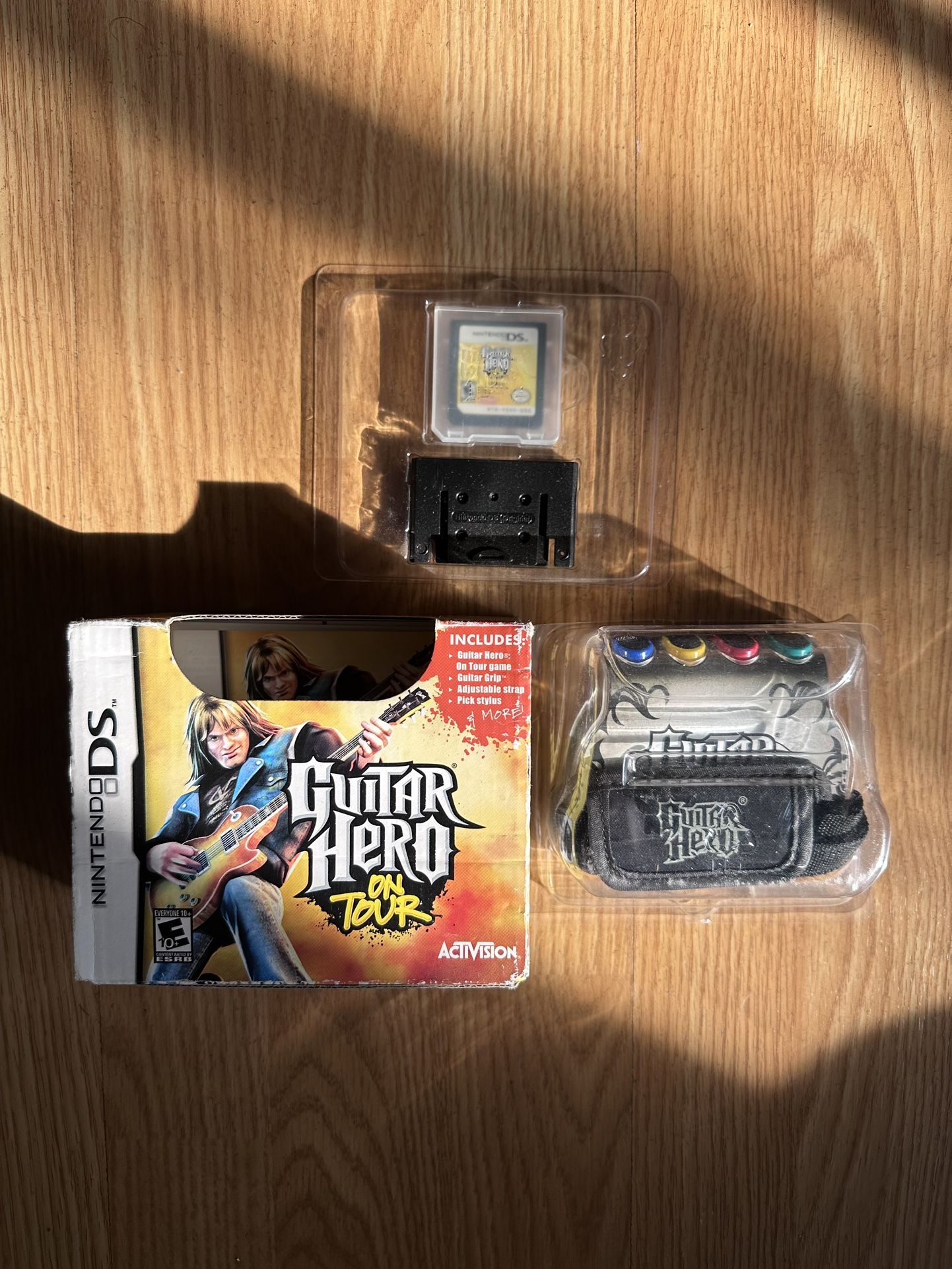 Guitar Hero DS Game And Grip
