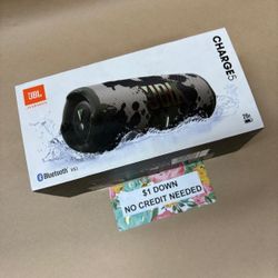Jbl Charge 5 Bluetooth Speaker New - Pay $1 today and pay the rest later -