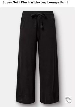 Torrid Super Soft Plush Wide-Leg Lounge Pants
