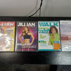 New JILLIAN FITNESS DVD BUNDLE  4 INCL