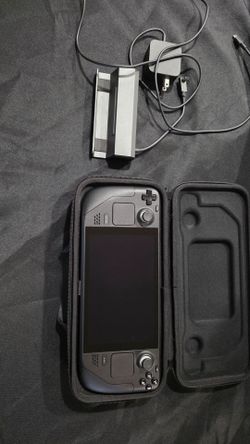 Valve Steam Deck Handheld Console Black 256GB w/ Charger