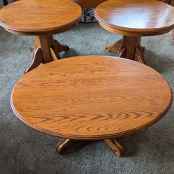 Vintage Living Room Table Set