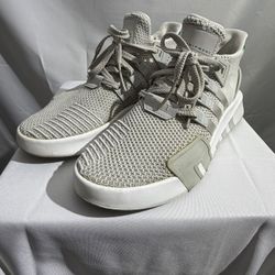 2014 Adidas EQT Basketball ADV Grey One Sub Green Men Size 9 Gym Shoes