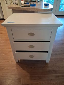 Wooden side table/nightstand /dresser
