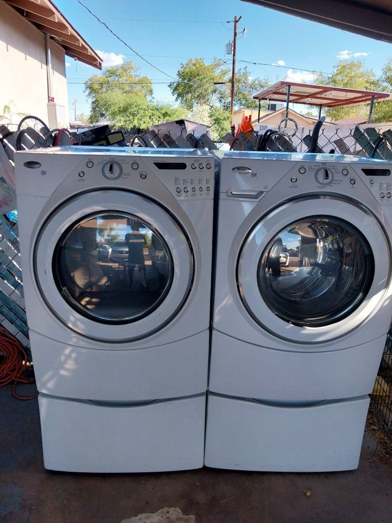 Washer And Dryer Whirlpool Electric 