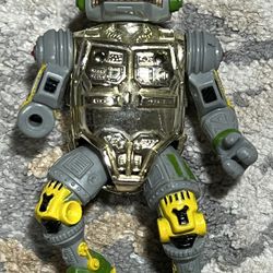 Teenage Mutant Ninja Turtles 1989 Metalhead Action Figure VTG TMNT MISSING HAND  