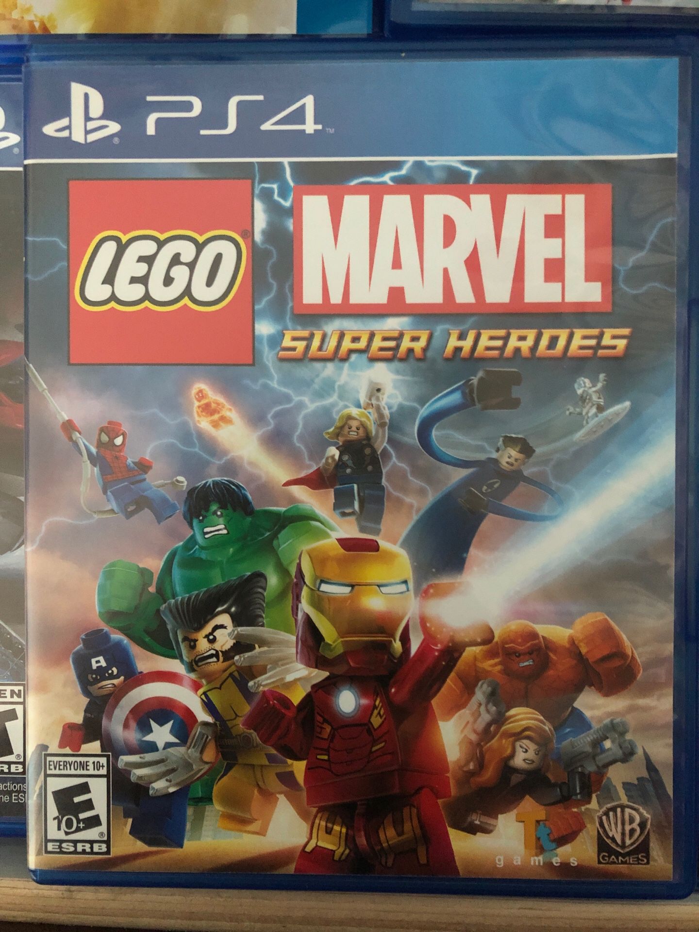 LEGO Marvel Super Heroes PS4 game