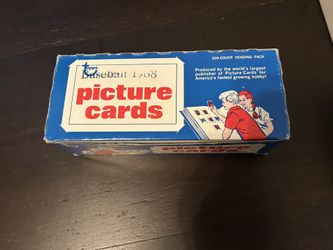1988 Topps Baseball Vendor Pack 500 Cards
