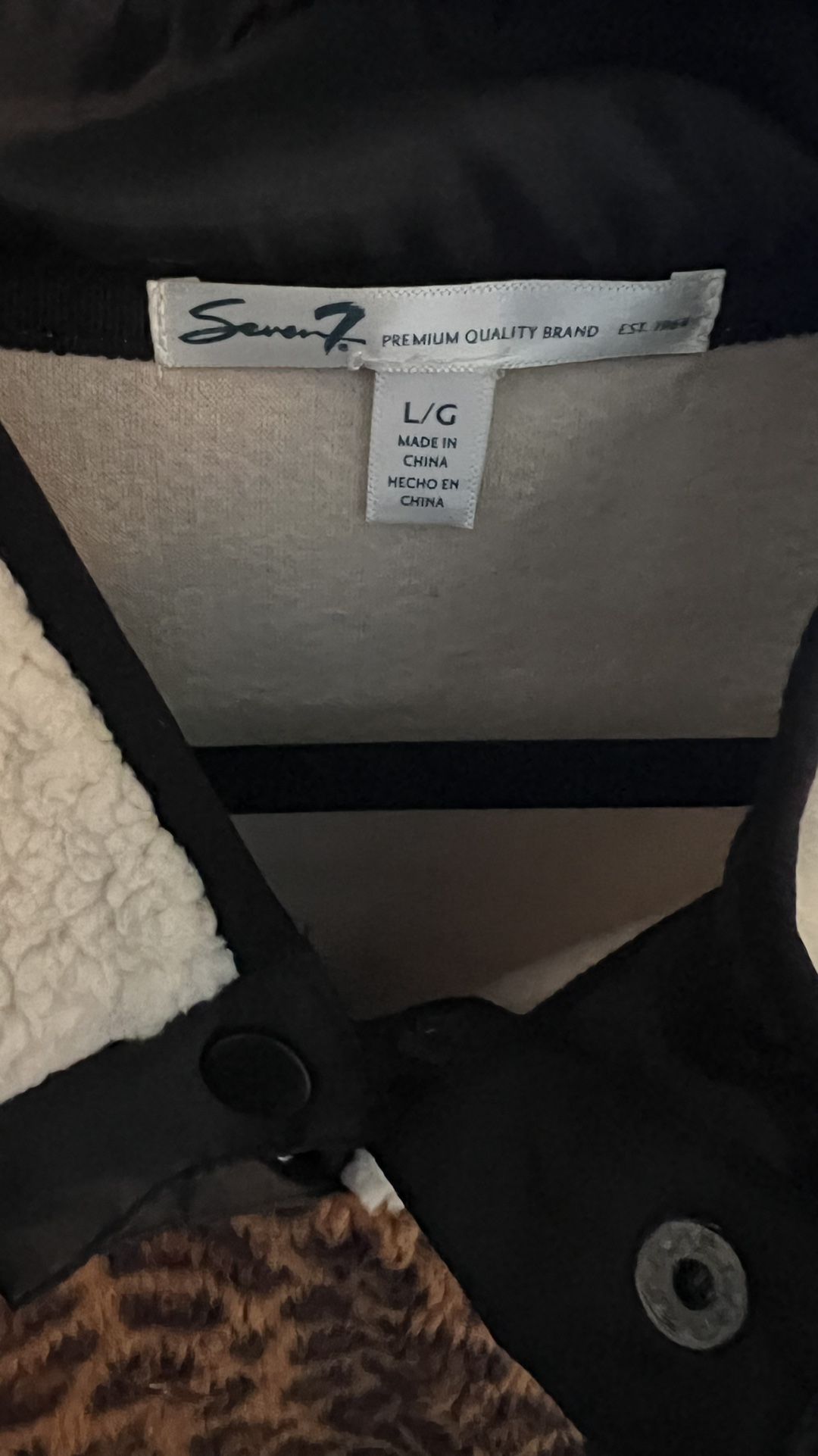 Leopard Fleece Jacket