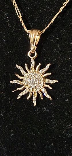 Premium Gold Dipped Necklace And Charm