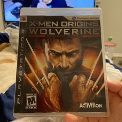 X Men Origins Wolverine For PS3 