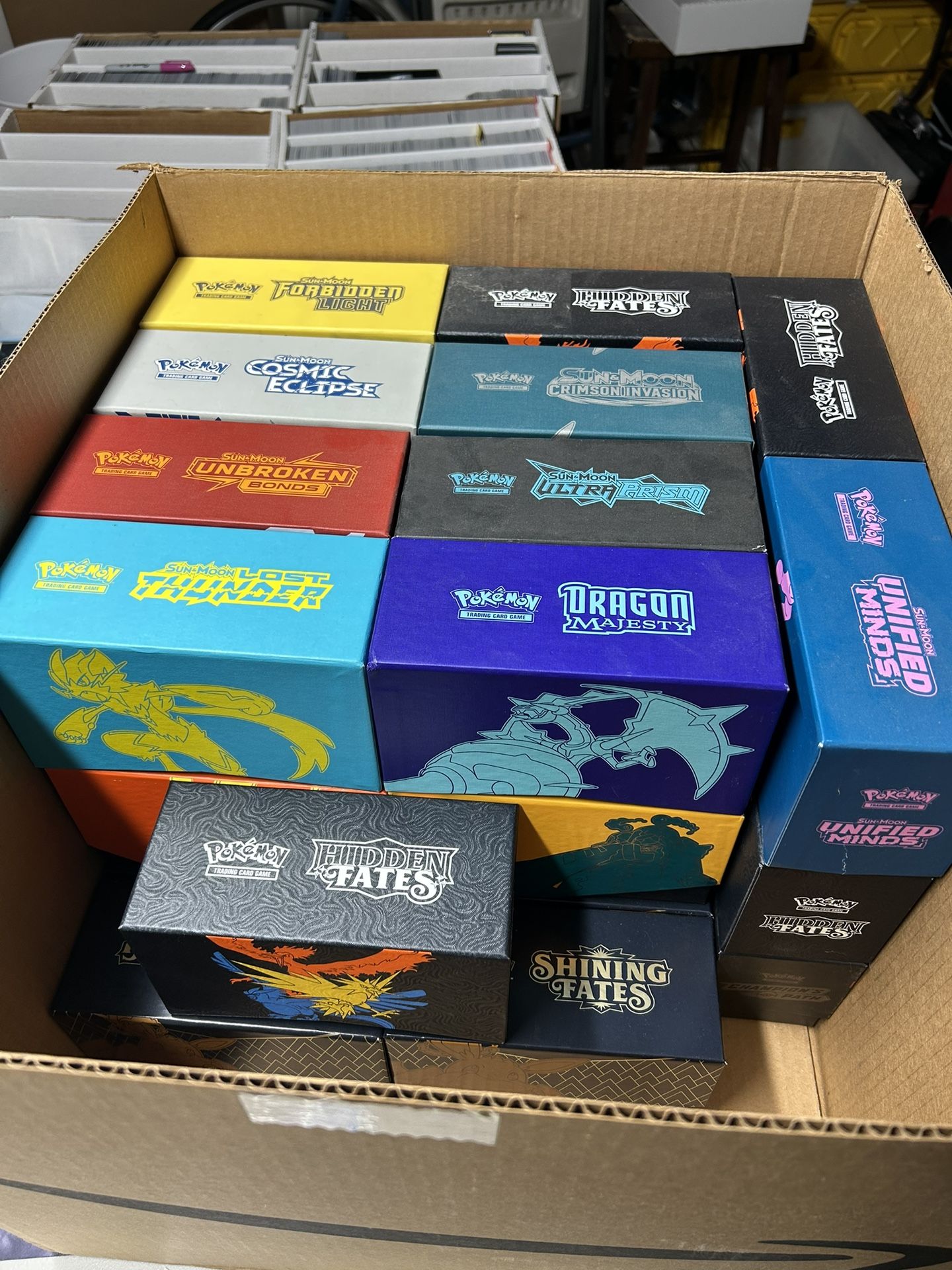 Elite Trainer Boxes Empty