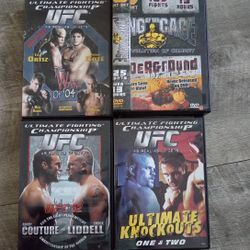 UFC Dvds And MMA DVDs $10 Obo