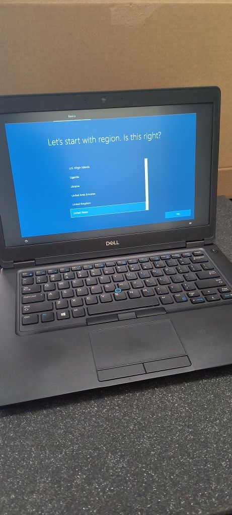 Dell 5491 I-7 8850h 8gb Ram 128gb Nvme Battery Excellent