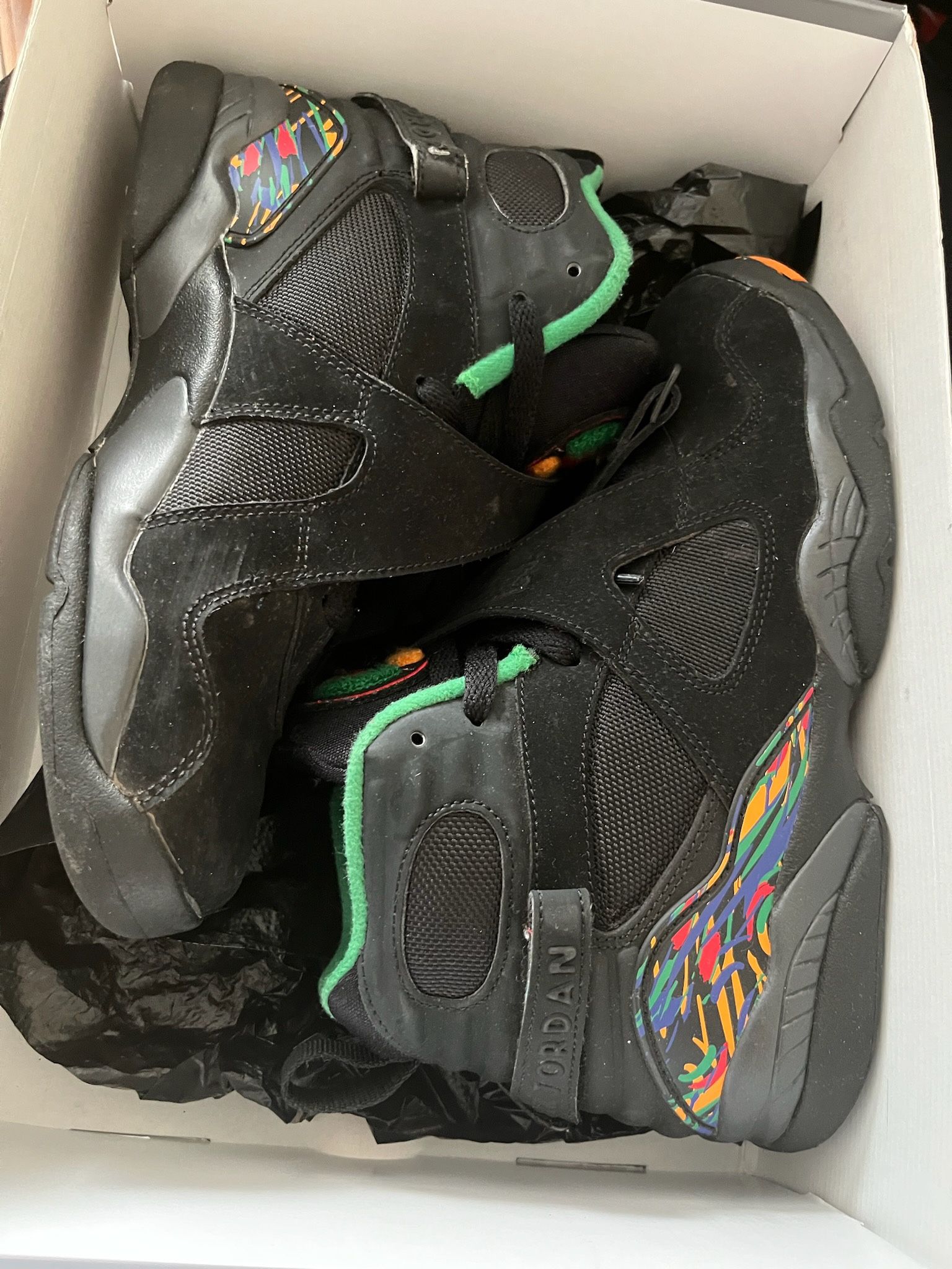 Jordan 8s Tinker Air Raid 