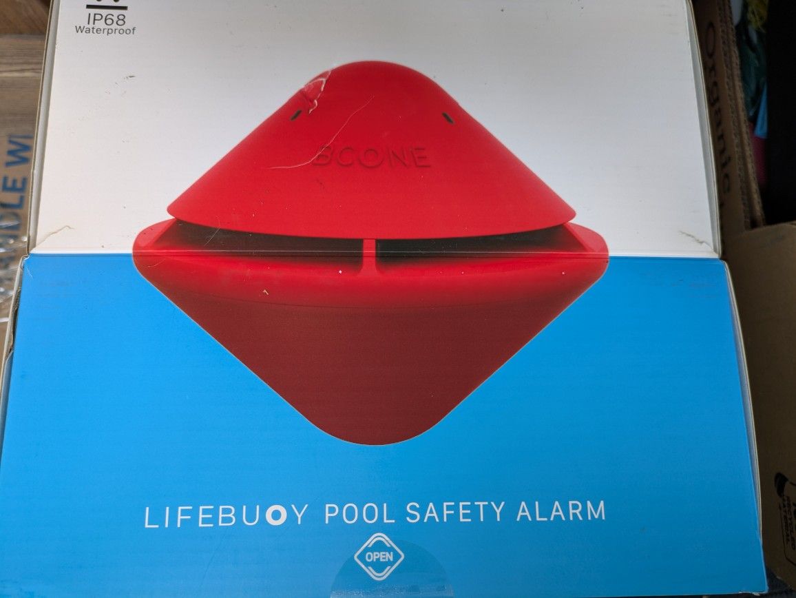 Lifebuoy Pool Safety Alarm