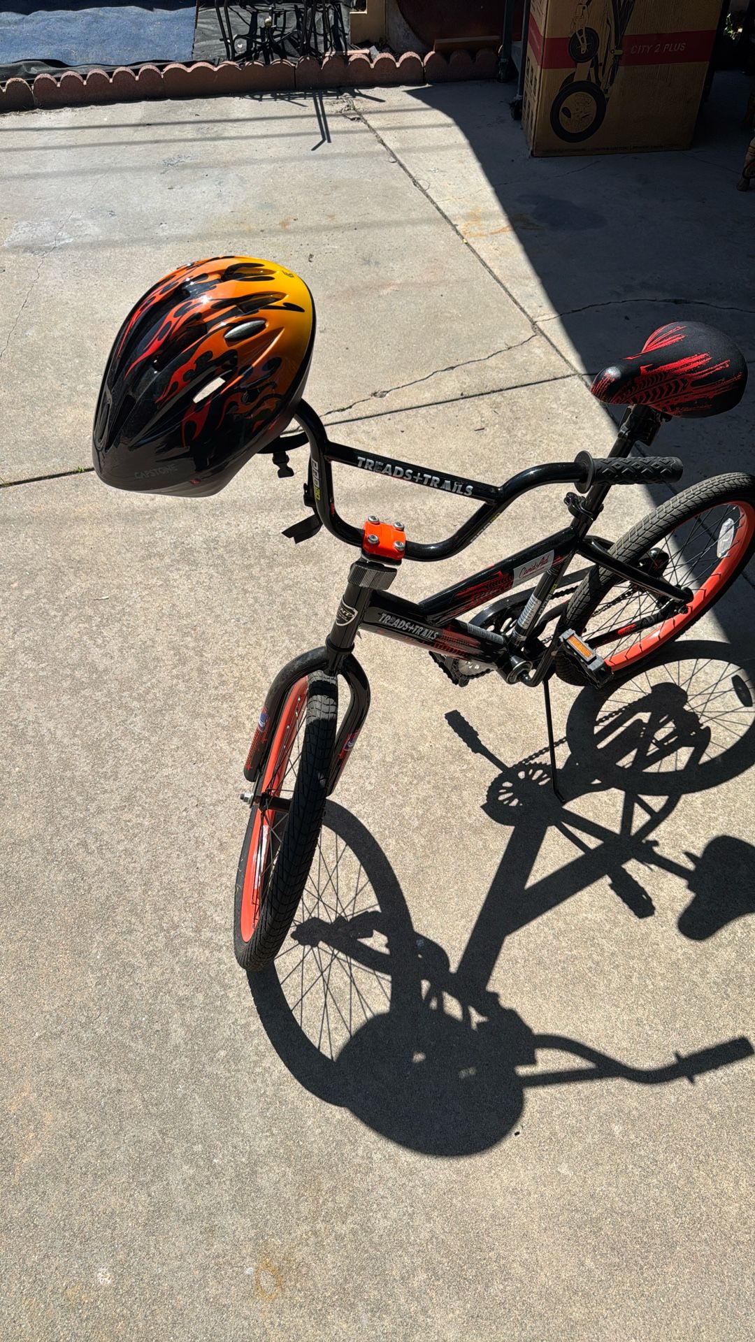 Kids Bike With Helmet