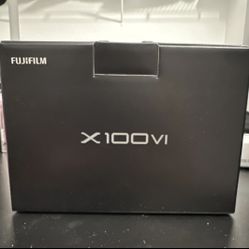 Fujifilm X100VI Compact Digital Camera Black Wi-Fi Bluetooth X100 Series