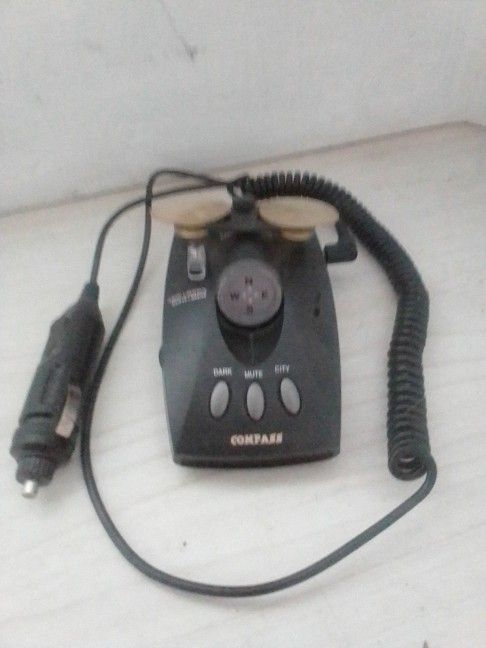 Compass 360 Laser Safety/Radar Detector With DC Power Cord