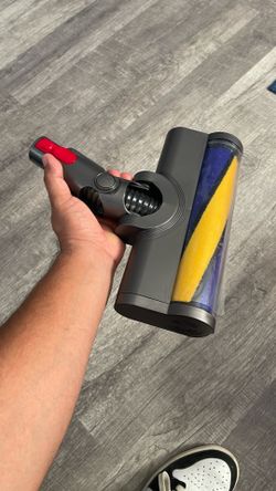 Upgrade Anti-Tangle Replacement Vacuum Head Compatible with Dyson V8, Cyclone V10,V11,V15 Cordless Vacuum Cleaners, Suitable for Thin Carpets, Hardwoo