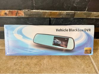 Vehicle Blackbox DVR Full HD 1080 Rear View Mirror Camera