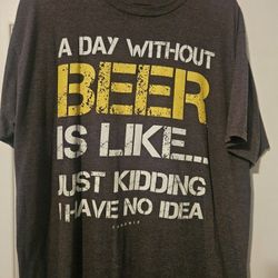 Mens Beer Shirt Bundle Xl