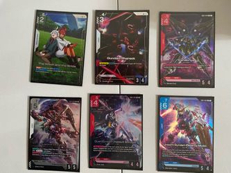 Bandai gundam cards