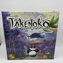 TAKENOKO Board Game 2012 Antoine Bauza, MATAGOT Open Box New Unpunched 