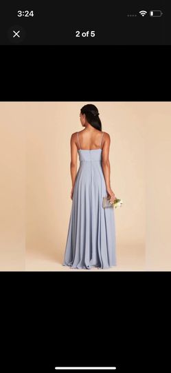 Dusty Blue Bridesmaid Dress