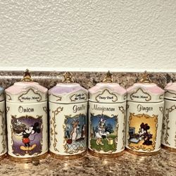 Disney Spice Jars 