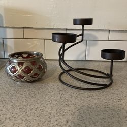 CANDLE HOLDERS /BOTH FOR $5.00 