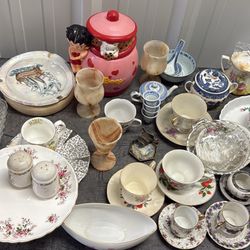 Bulk Lot Of China And Collectibles 