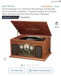 Victrola nostalgic 6-in-1 Record Player