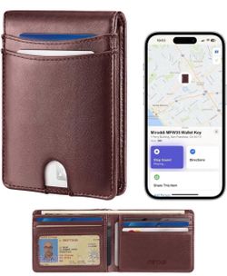 Wallet Miroddi MFW35 Leather Bifold Wallet Brand New Sealed