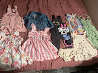 Hello Kitty and Minnie Mouse Baby Girl Clothing Lot 3 to 6 months