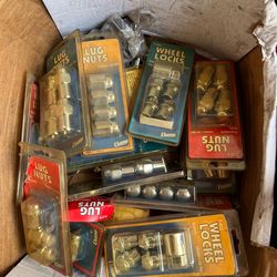 Box of Locking Lug Nuts