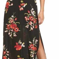 Lush Pretty Floral Dress Size L